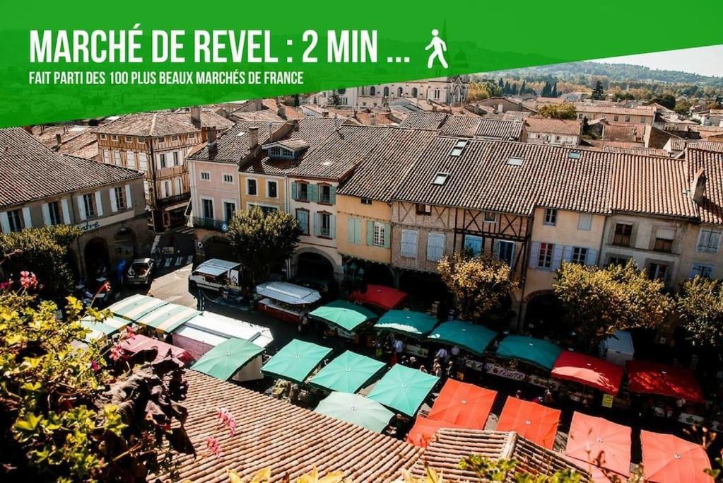 Terrasse Du Get Appartement Revel  Buitenkant foto